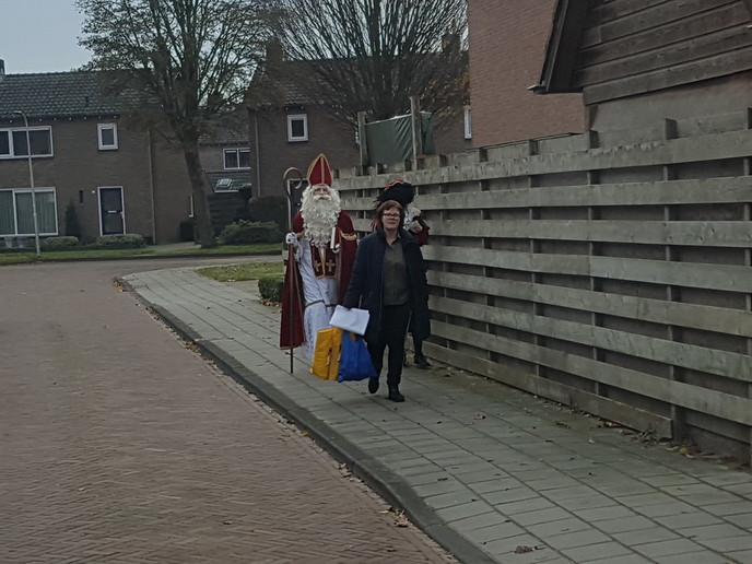 Tuinier bekogeld in Dalfsen - Foto: Gruune Jopie