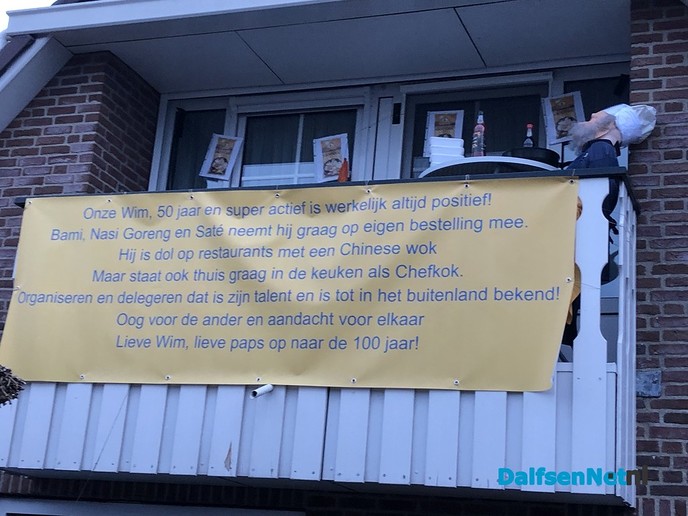 Hoera! Wim is vandaag 50 jaar! - Foto: Ingezonden foto