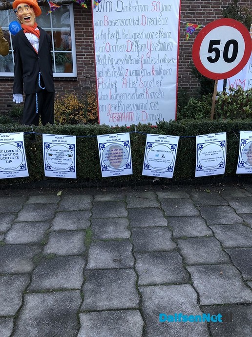 Hoera! Wim is vandaag 50 jaar! - Foto: Ingezonden foto
