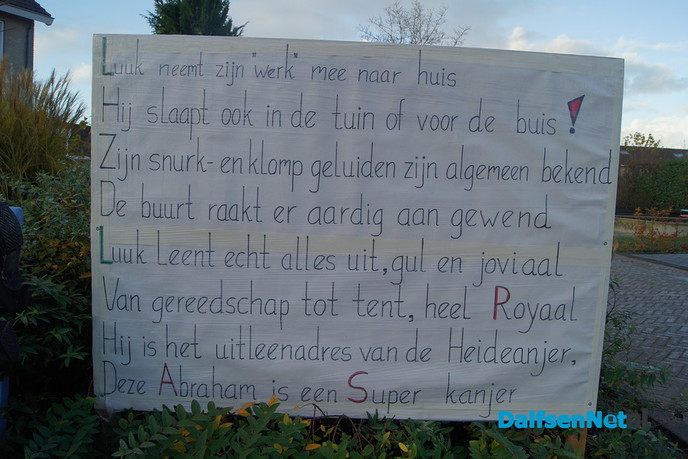 Heidekanjer ziet Abraham! - Foto: Ingezonden foto