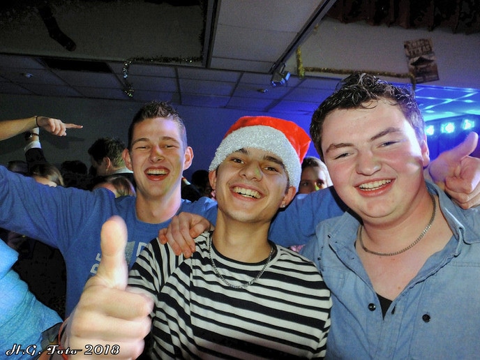 Stoornis goes wild Texas Xmas party.