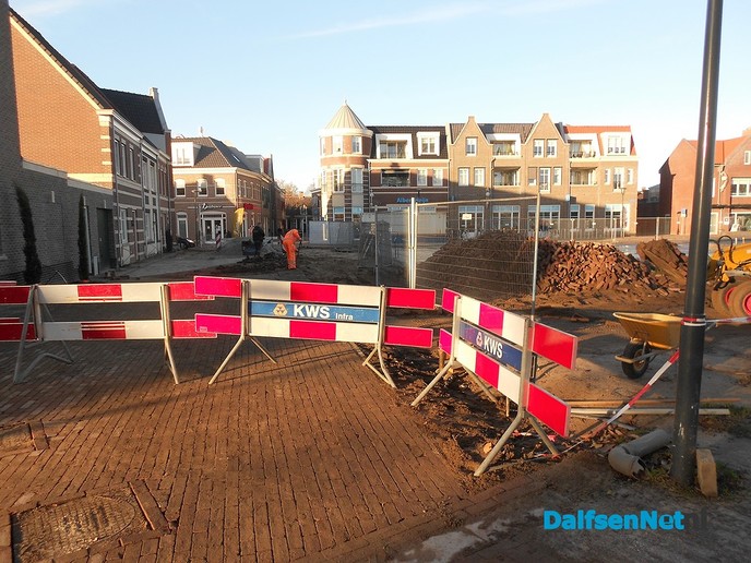Aanleg straat
