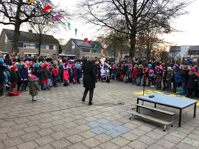 Sinterklaas op basisschool de  Polhaar - Foto: Eigen geleverde foto