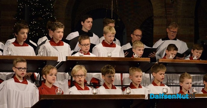 Jongenskoor Dalfsen zondag in Raalte - Foto: Ingezonden foto