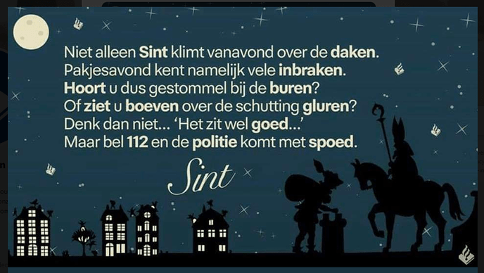 Een politiebericht