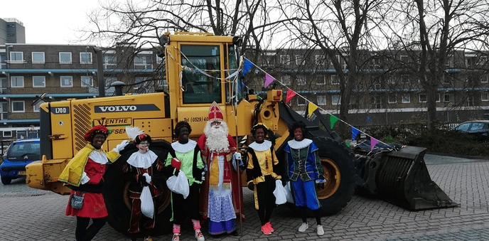 Van Lenthe uit Dalfsen helpt Sint in Zwolle