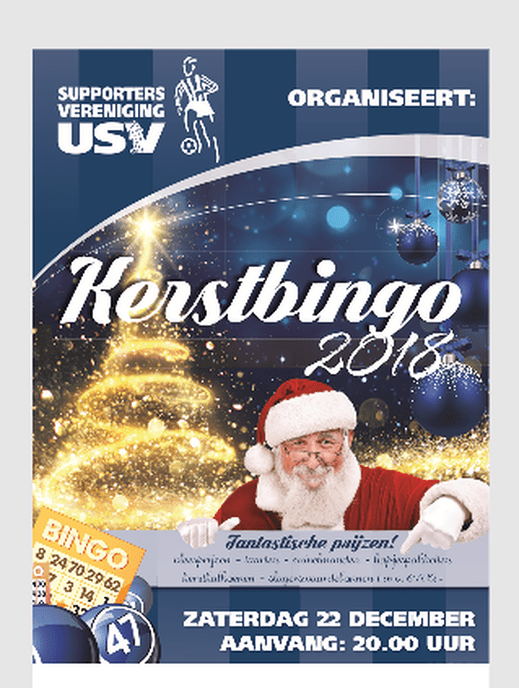 Kerstbingo USV