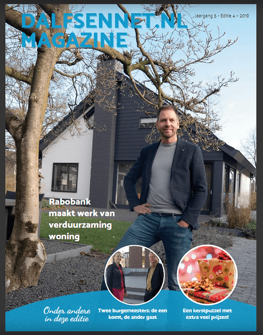 Dalfsennet magazine jaargang 5 editie 4 komt binnen - Foto: Eigen geleverde foto