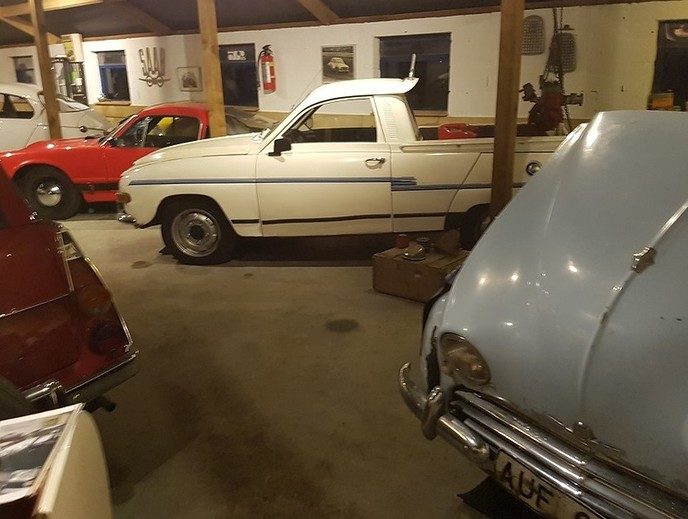 Saab museum van Johan Tammeling - Foto: Gruune Jopie