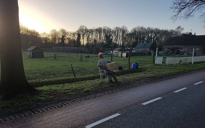 Is de pop aan het dansen? - Foto: Gruune Jopie