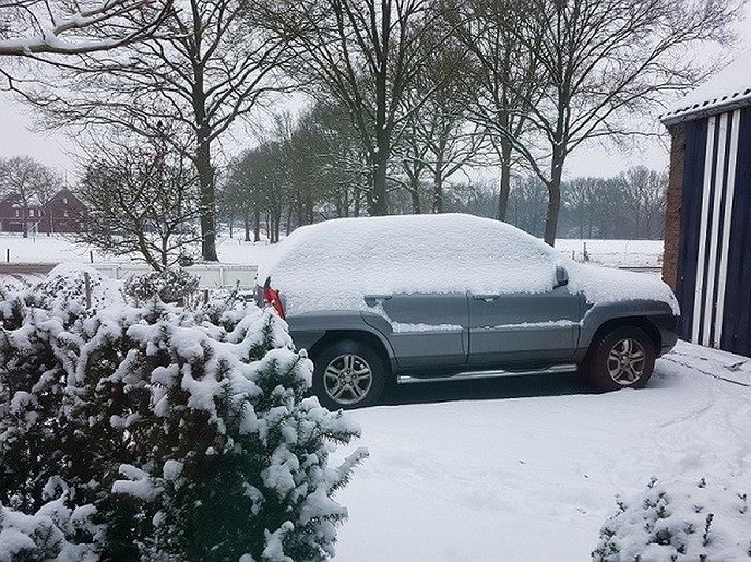 Sneeuw maakt de wereld mooi - Foto: Gruune Jopie