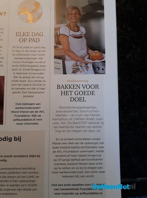 De BakSTER bakt voor Antoni van Leeuwenhoek - Foto: Ingezonden foto