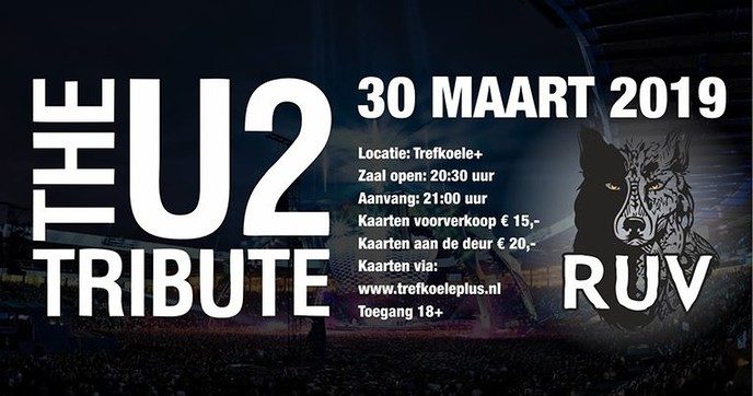Trefkoele+ Live presenteert: The U2 Tribute