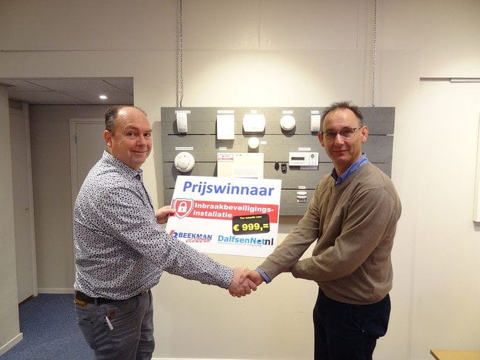 Winnaar actie beveiligingspakket
