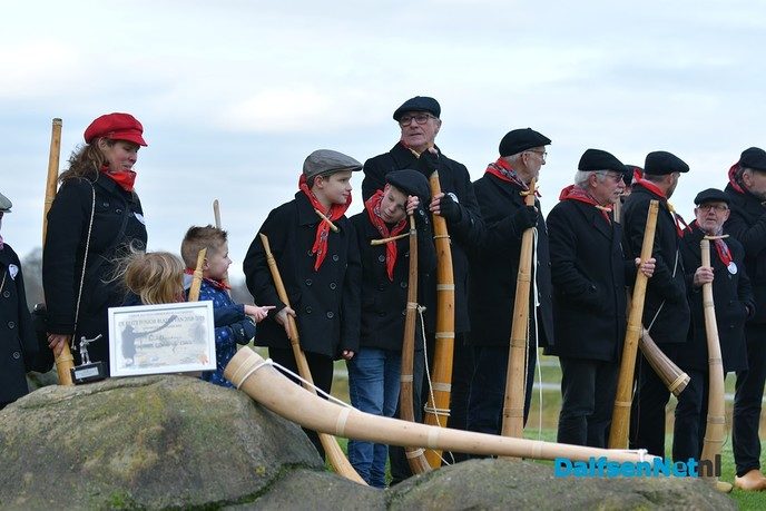 Midwinterhoornblaasgroep Dalfsen sluit seizoen af - Foto: Johan Bokma