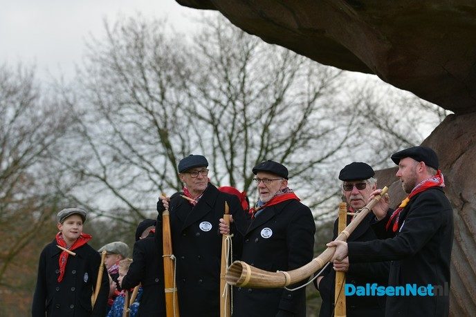 Midwinterhoornblaasgroep Dalfsen sluit seizoen af - Foto: Johan Bokma