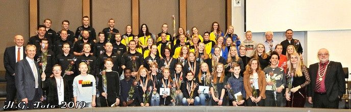 Nieuwjaars receptie & huldiging sport kampioenen