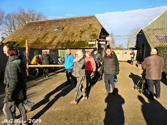 Snertwandeling IJsclub de poel groot succes