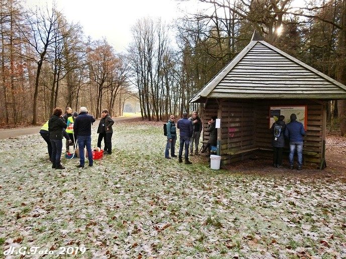 Snertwandeling IJsclub de poel groot succes