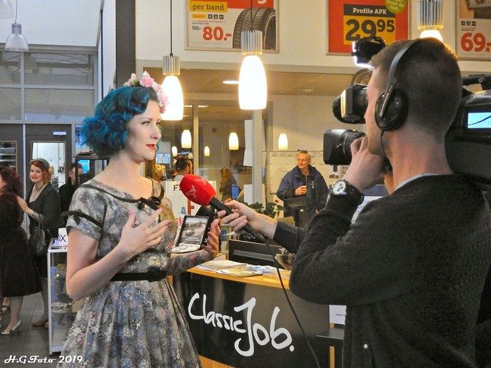 Eerste voorronde Miss Pinup Benelux-verkiezing