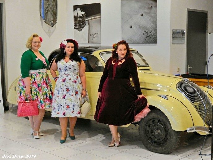Eerste voorronde Miss Pinup Benelux-verkiezing