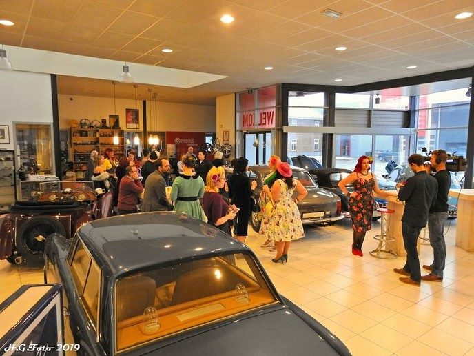 Eerste voorronde Miss Pinup Benelux-verkiezing