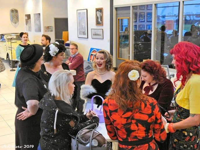 Eerste voorronde Miss Pinup Benelux-verkiezing