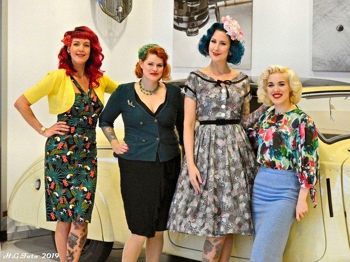 Eerste voorronde Miss Pinup Benelux-verkiezing
