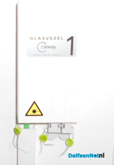 Aanleg glasvezel en stofzuigen