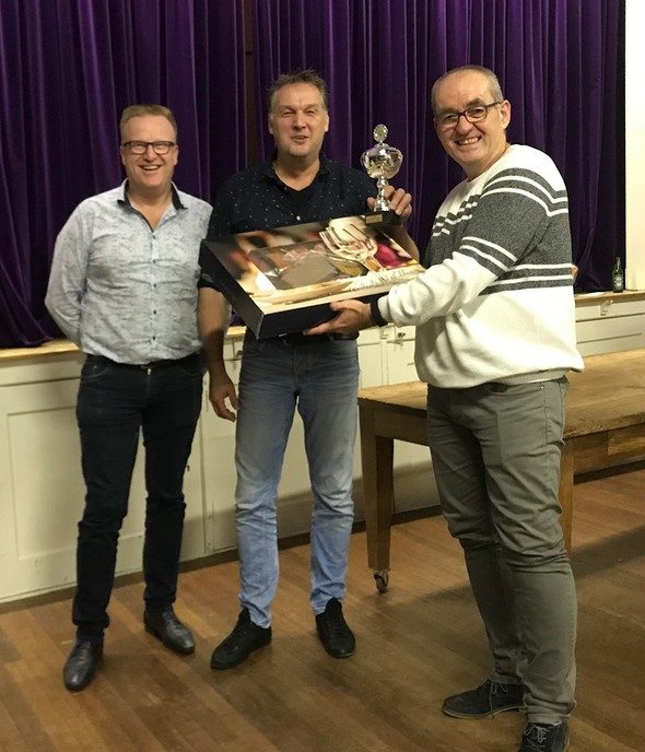 Gert Halfman winnaar klaverjasmarathon 2019 - Foto: Eigen geleverde foto