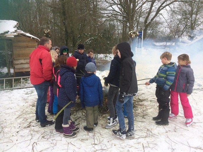 de A. Baron van Dedemschool viert de winter - Foto: Eigen geleverde foto