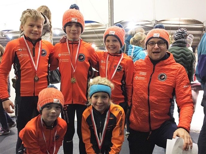 Schaatsbroers Everts baankampioen - Foto: Eigen geleverde foto