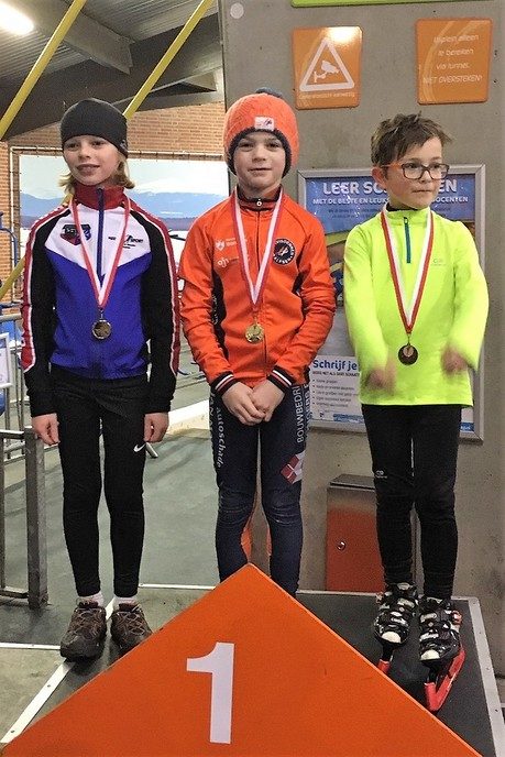 Schaatsbroers Everts baankampioen - Foto: Eigen geleverde foto
