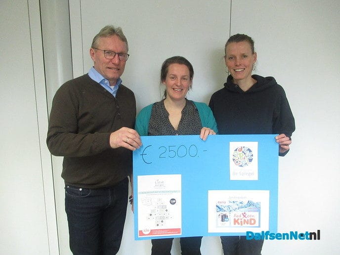 Opbrengst lievedingenadventskalender voor Stichting Red een Kind - Foto: Ingezonden foto