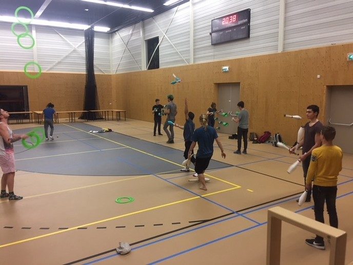 Nk jongleren  in Dalfsen - Foto: Eigen geleverde foto