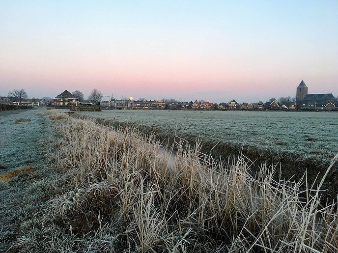 Aanblik Dalfsen in wintersfeer - Foto: Eigen geleverde foto