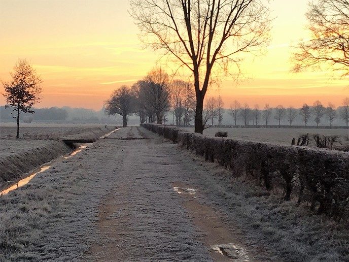 Aanblik Dalfsen in wintersfeer - Foto: Eigen geleverde foto