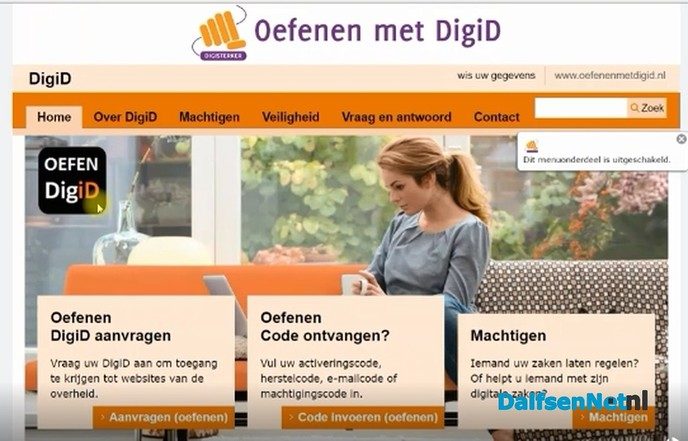 Cursus: Digitaal zaken doen met uw overheid - Foto: Ingezonden foto