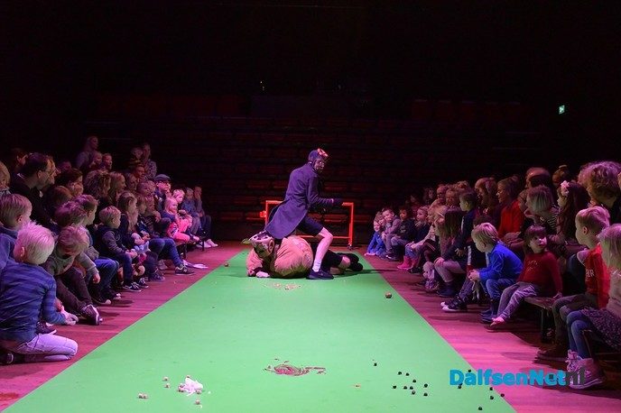 Kindervoorstelling Kleine mol laat zaal De Stoomfabriek volstromen - Foto: Johan Bokma