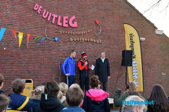 GBS De Uitleg begint de dag sportief met ‘the Daily Mile’ - Foto: Johan Bokma