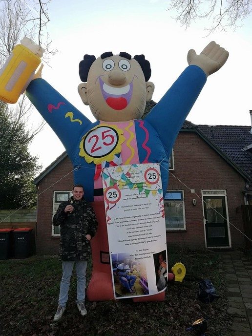 Hiep hiep hoera Schumi 25 jaar!