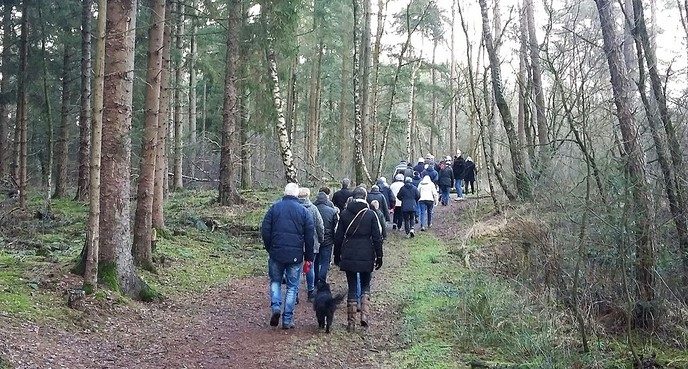 Marie Kievitsbosch Wandeling met Wim Schrijver - Foto: Eigen geleverde foto