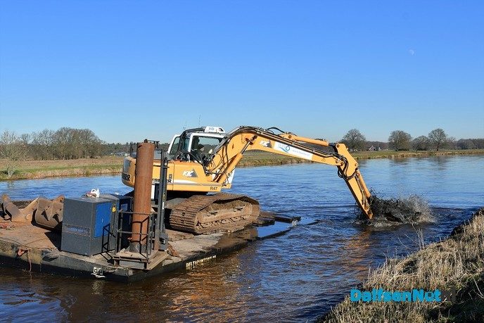 Update verwijdering stenen Vechtoever - Foto: Johan Bokma