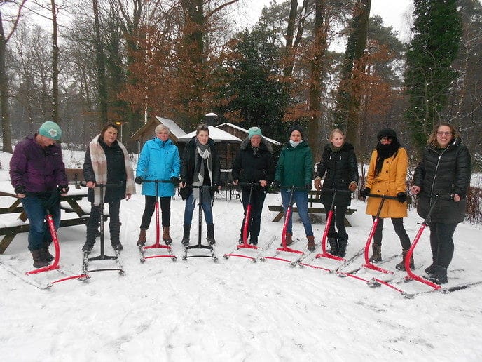 Daar in het bos is het altijd een paar graden warmer - Foto: Eigen geleverde foto