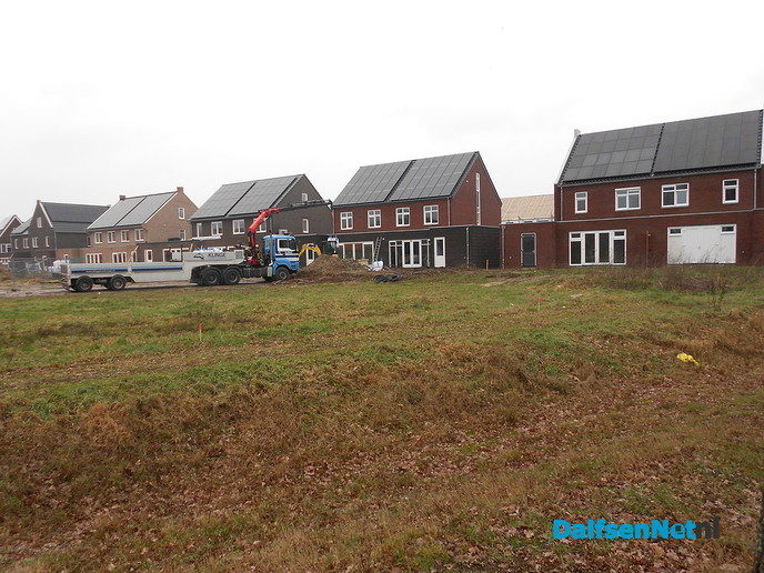 Een blik op de in aanbouw zijnde Oosterdalfsen