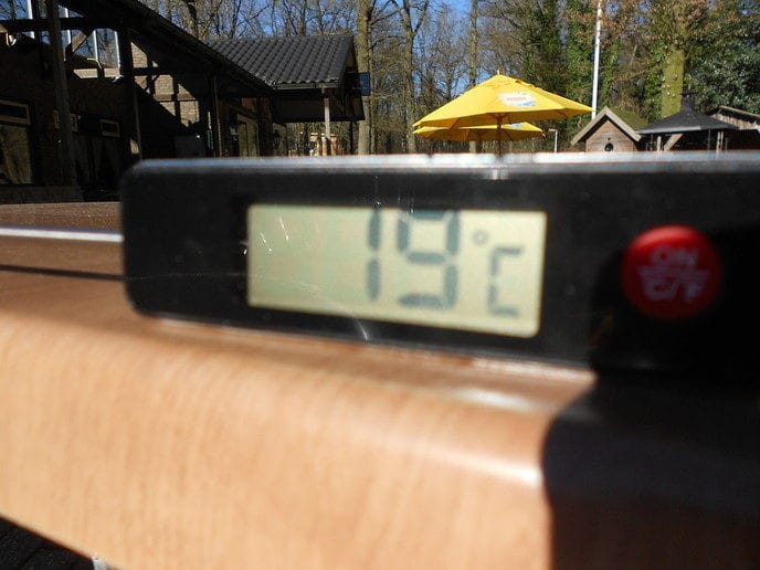 Daar in het bos is het altijd een paar graden warmer - Foto: Eigen geleverde foto