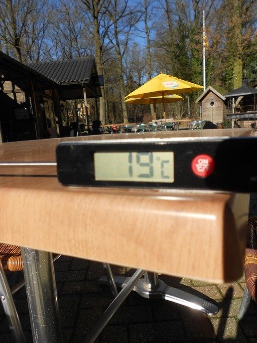 Daar in het bos is het altijd een paar graden warmer - Foto: Eigen geleverde foto