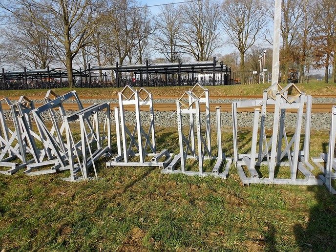 Werk aan het spoor