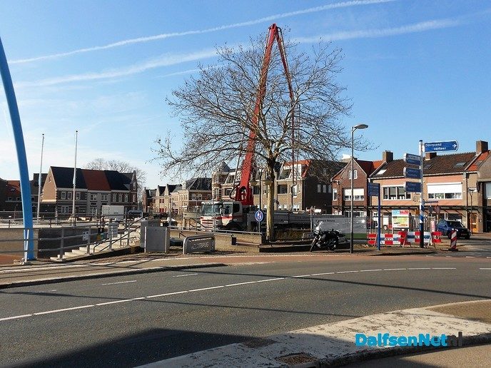 Voortgang waterfront: beton poepen