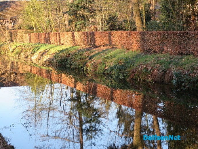 De zon in het water zien schijnen - Foto: Wim